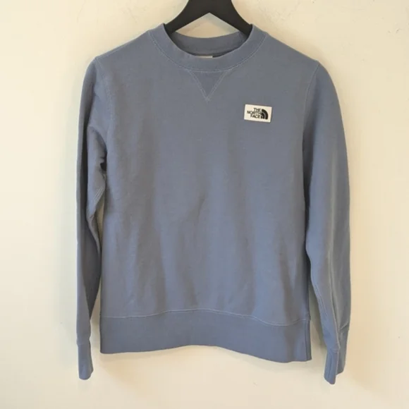 The North Face Blue Sweatshirt - Picture 1 of 8